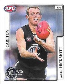 2001 Select AFL Stickers #54 Adrian Hickmott Front